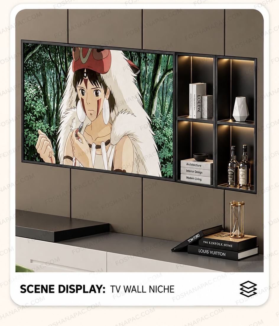 Stainless steel wall niche 7